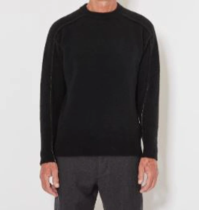 Shop Isabel Benenato Sweater With Contrasting Stitching