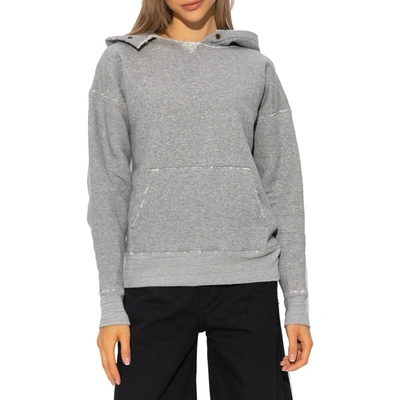 Shop Saint Laurent Hooded Sweatshirt