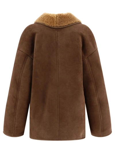 Shop Salvatore Santoro Jacket With Shearling Inserts