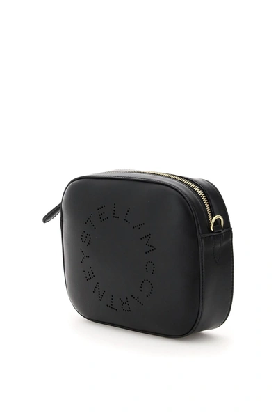 Shop Stella Mccartney Stella Mc Cartney Camera Bag With Perforated Stella Logo