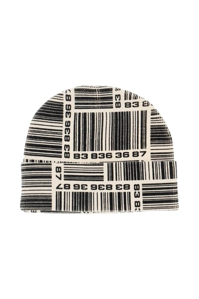 Shop Vtmnts Barcode Monogram Beanie Hat