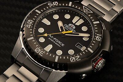 Pre-owned Orient M-force Ac0l Ra-ac0l01b00b Ra-ac0l01b00b