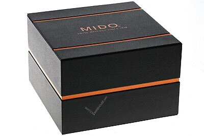 Pre-owned Mido Multifort 42mm Auto Ss Black Dial Men's Watch M025.407.11.061.00