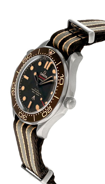 Pre-owned Omega Seamaster James Bond 007 Edition Titanium Men's Watch 210.92.42.20.01.001