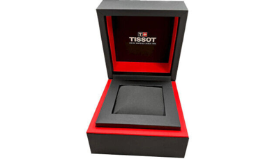 Pre-owned Tissot Gentleman Auto 40mm Ss Black Dial Men's Watch T127.407.11.051.00