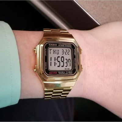 Pre-owned Casio General A178wga-1adf Unisex's Watch