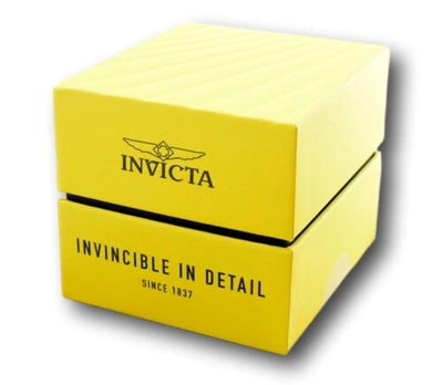 Pre-owned Invicta Reserve S1 Men's 54mm Abalone 18k Gold Plated Swiss Chrono Watch 38867