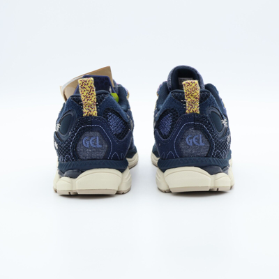 Pre-owned Asics 1203a308-400 Fujitaka Towel  Gel-nyc French Blue Grand Shark (men's)