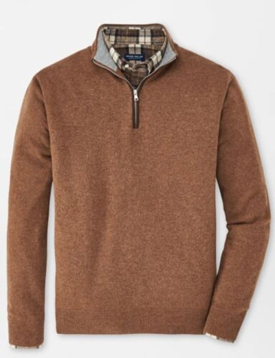 Pre-owned Peter Millar Artisan Crafted Cashmere Flex Sweater In Hazelwood Xxl. $648.