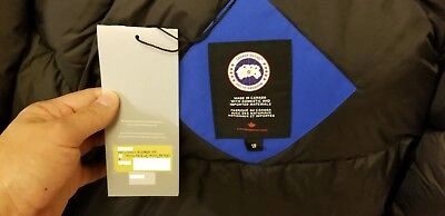 Pre-owned Canada Goose Latest Grey Label Polar Bear  Blue Label Pbi Chilliwack Small Parka In Royal Blue (polar Bear Limited Edition) Pbi