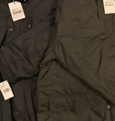Pre-owned Barbour Lutz Waxed Jacket Olive Rugged Sophistication Msrp$520 British Luxury In Green