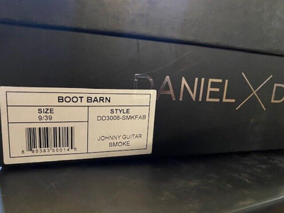 Pre-owned Danielxdiamond Women's Johnny Guitar Western Boot - Pointed Toe - Dd3006-smoke In Gray