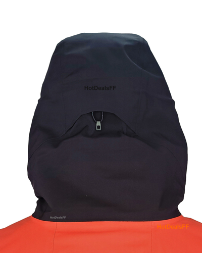 Pre-owned The North Face Men's Summit L5 Dryvent Waterproof Shell Ski Jacket, $600, Flare In Orange