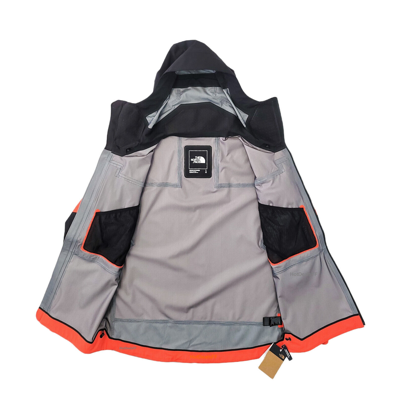 Pre-owned The North Face Men's Summit L5 Dryvent Waterproof Shell Ski Jacket, $600, Flare In Orange