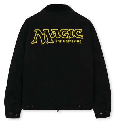 Pre-owned Brain Dead X Magic The Gathering Dragon Jacket Mtg M Medium - In Multicolor