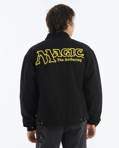 Pre-owned Brain Dead X Magic The Gathering Dragon Jacket Mtg M Medium - In Multicolor