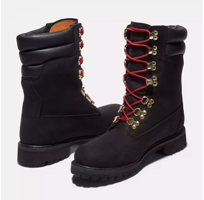 Pre-owned Timberland Waterproof Super Boot 40 Below Tb0a2gdk-001 Superboot Free Ship?? In Black