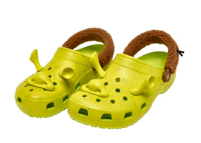 Pre-owned Crocs Classic Dreamworks Shrek Clog In Size Us 7 Mens / Us 9 Womens In Green