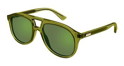 Pre-owned Gucci Sunglasses Gg1320s 003 Green Green Man