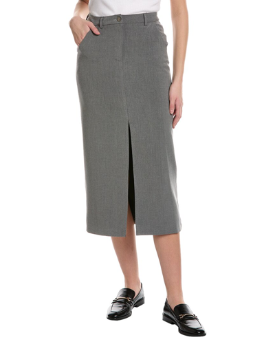 Shop 70/21 Midi Skirt In Grey