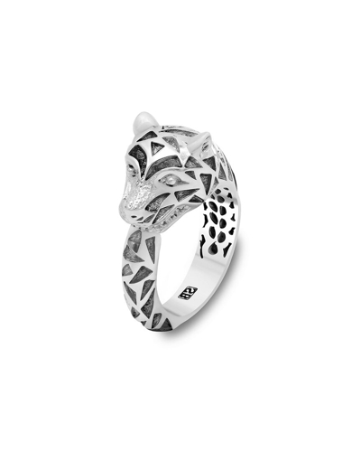 Samuel B. Sterling Silver Panther Ring