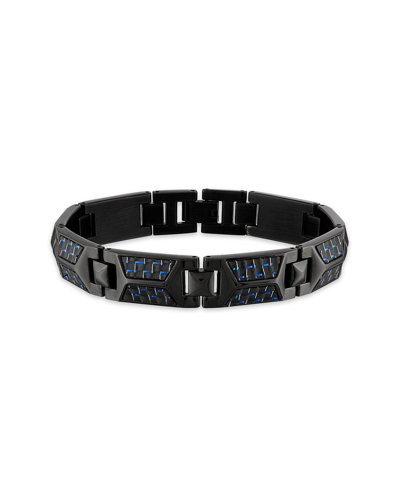 Shop Esquire Men's Jewelry Stainless Steel Link Bracelet