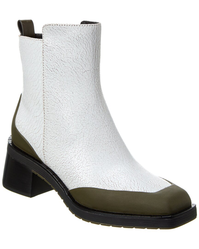 Shop Tory Burch Expedition Leather Boot In White