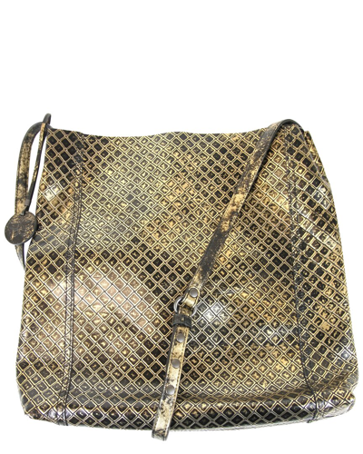 Shop Bottega Veneta Intrecciomirage Leather Messenger Bag