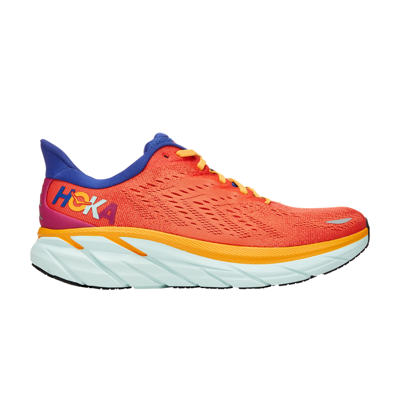 Pre-owned Hoka One One Clifton 8 'st/art Pack' In Orange