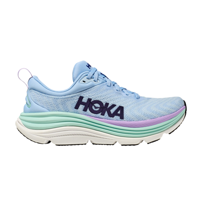 Pre-owned Hoka Wmns Gaviota 5 'airy Blue'