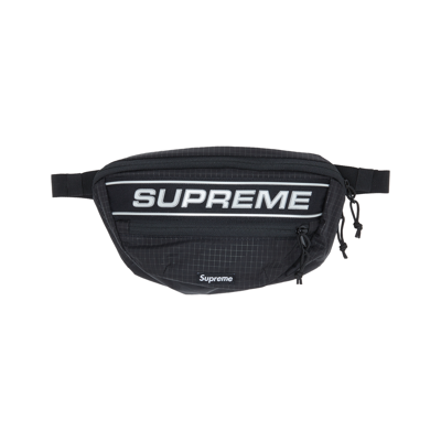 Pre-owned Supreme Waist Bag 'black'