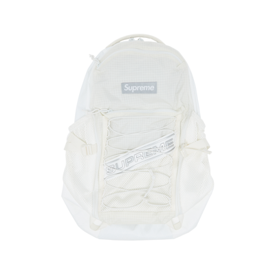 Pre-owned Supreme Backpack 'white'