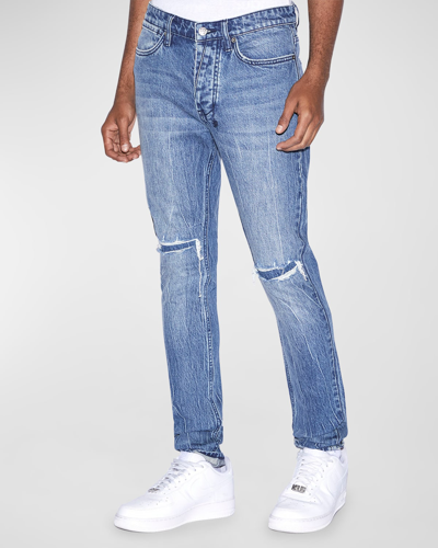 Shop Ksubi Men's Van Winkle Bluuu Jeans In Denim