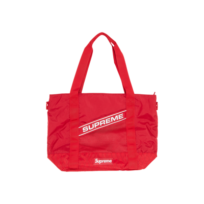 Pre-owned Supreme Tote Bag 'red'