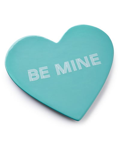 Shop The Cellar Be Mine Heart Stoneware Trivet, Created For Macy's In No Color