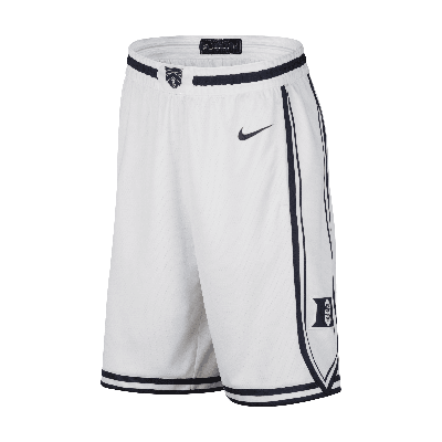 Shop Nike Duke Limited Home  Men's Dri-fit College Basketball Alternate Shorts In White