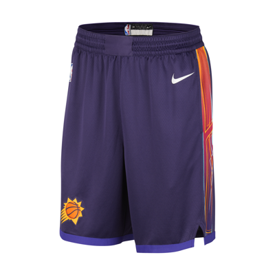 Shop Nike Phoenix Suns 2023/24 City Edition  Men's Dri-fit Nba Swingman Shorts In Purple