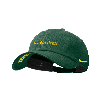 Shop Nike Baylor  Unisex College Cap In Green