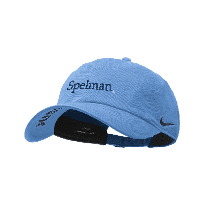 Shop Nike Spelman  Unisex College Adjustable Cap In Blue