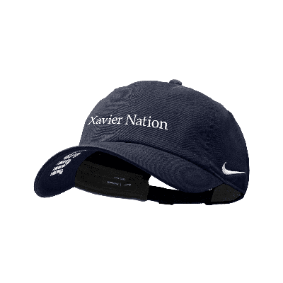 Shop Nike Xavier  Unisex College Cap In Blue