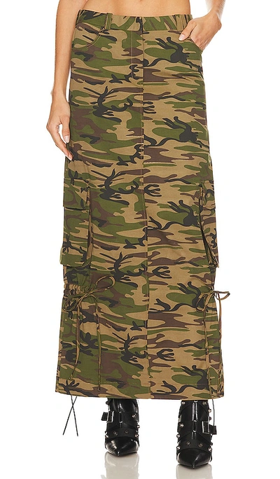 Shop Lado Bokuchava Cargo Skirt In Multi Color