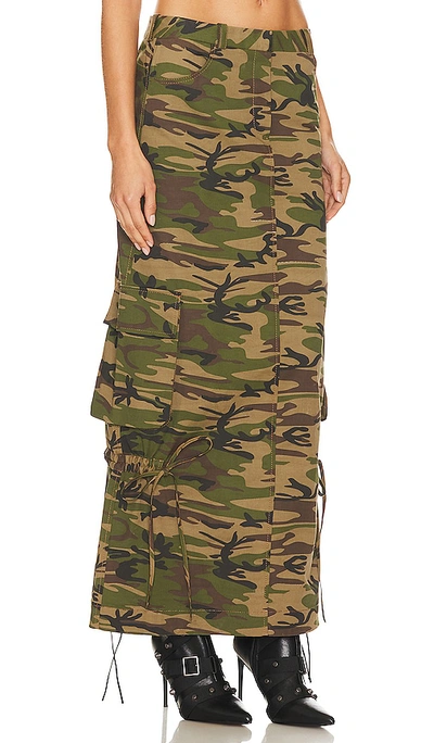 Shop Lado Bokuchava Cargo Skirt In Multi Color