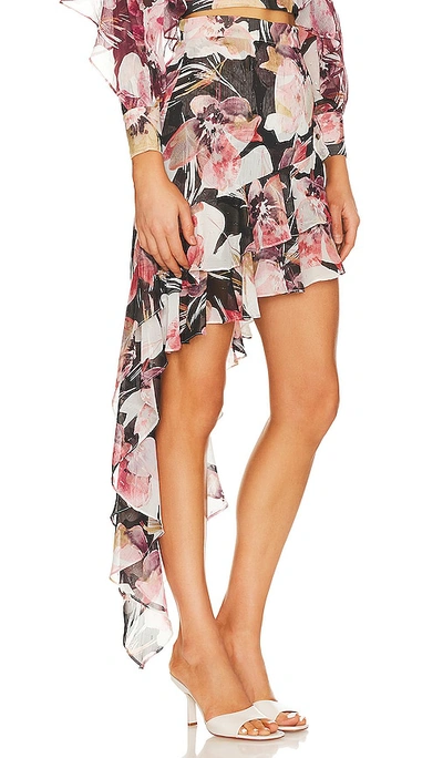 Shop Misa Sky Skirt In Flora Tropical Mix