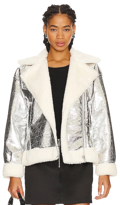 Shop Blanknyc Faux Leather Jacket In Shinning Star