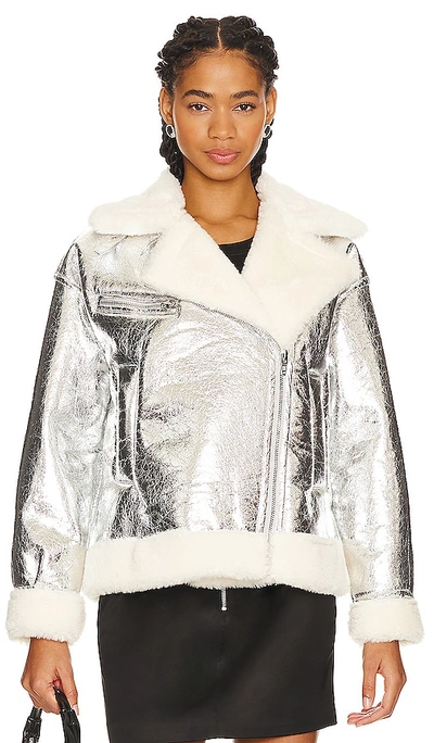 Shop Blanknyc Faux Leather Jacket In Shinning Star
