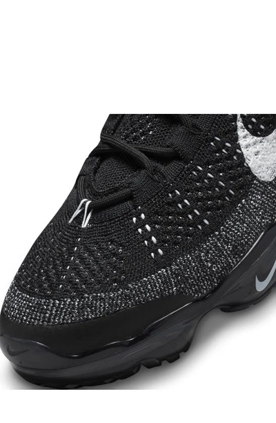Nike Air Vapormax 2023 Flyknit Running Shoes In Black/ White