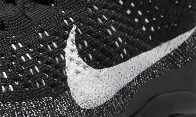 Nike Air Vapormax 2023 Flyknit Running Shoes In Black/ White