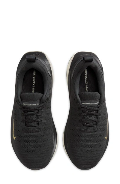Shop Nike Infinityrn 4 Running Shoe In Grey/ Gold/ Black/ Coconut