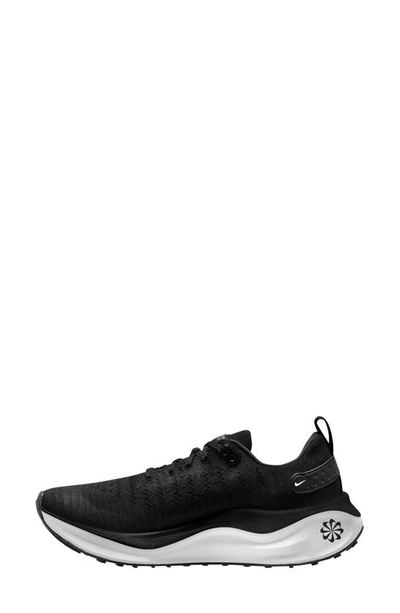 Shop Nike Infinityrn 4 Running Shoe In Black/ White-dk Grey