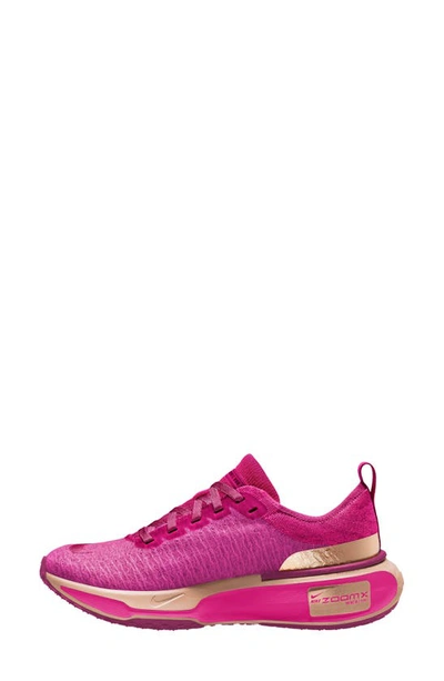 Shop Nike Zoomx Invincible Run 3 Running Shoe In Fierce Pink/ Fireberry/ Pink